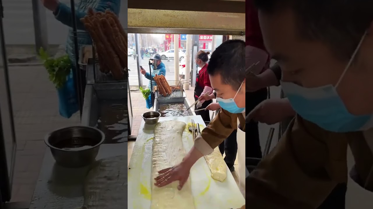 Super Crispy Big Fried Dough Sticks – Profitable Street Food, 300 A Day!