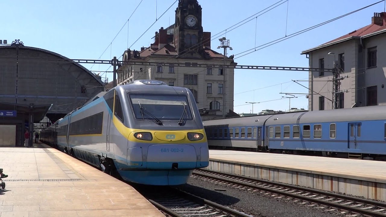 Pendolino - Praha hlavní nádraží