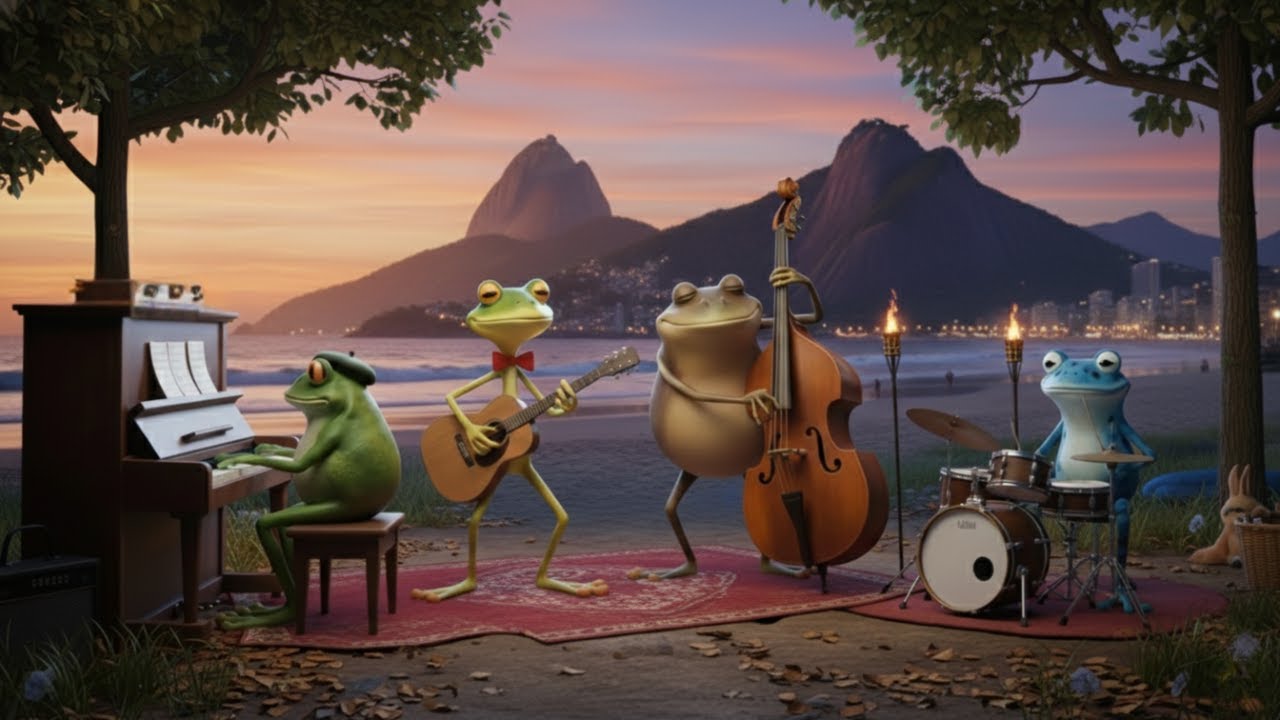 【BGM】The Boy from Ipanema 🐸Frog Jazz Band