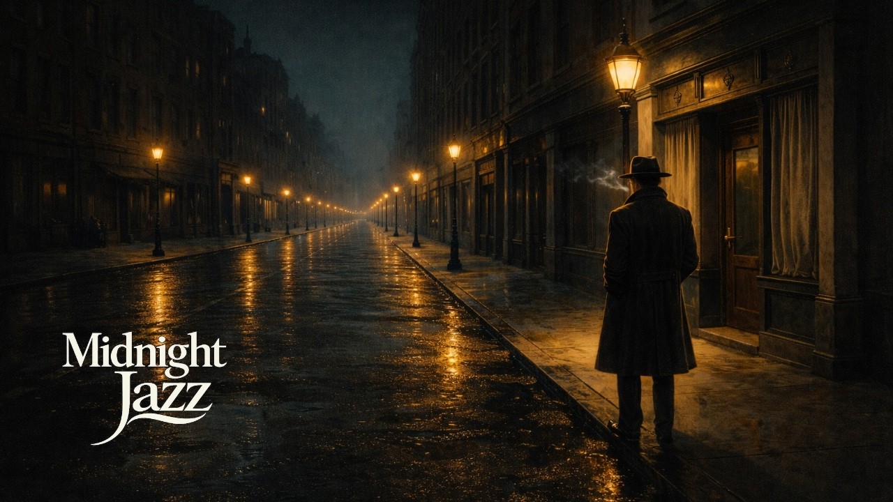 Cigarette Smoke and Streetlights | 2 Hours of Noir Jazz for Focus & Unwind