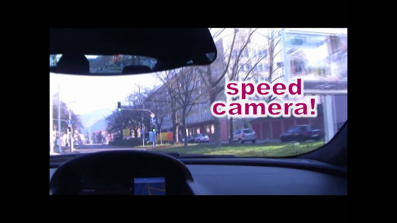 BMW M6 Demonstration gegen Radarfalle Blitzer GPS mirror