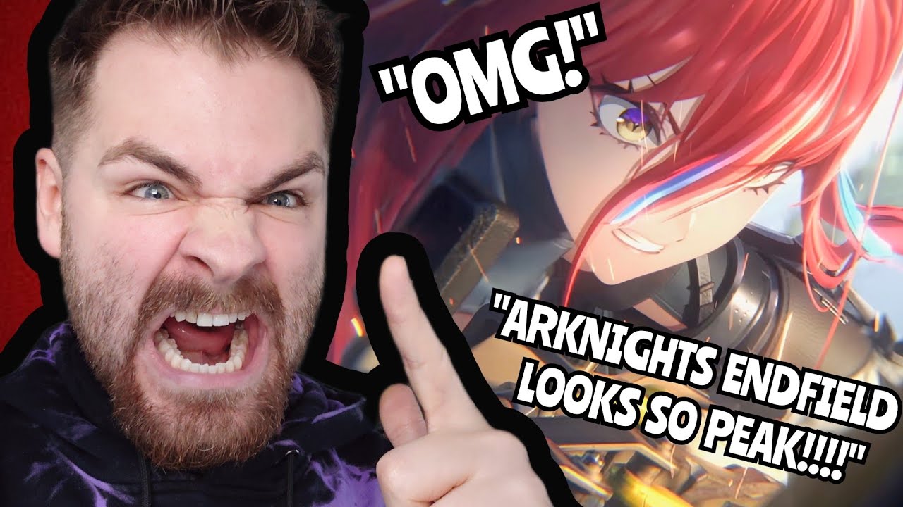 THIS LOOKS F**KING CRAZY!!! | ARKNIGHTS ENDFIELD *OFFICIAL TRAILER* REACTION!!