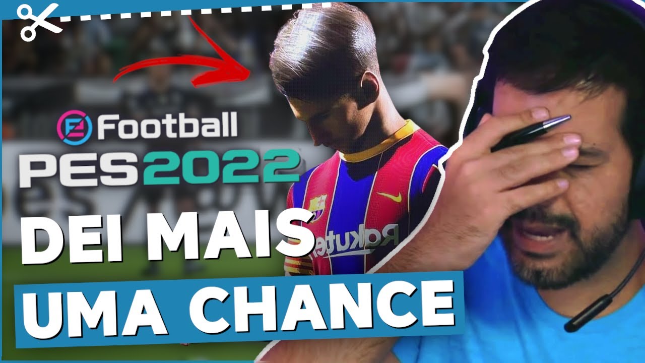 O que fizeram com o PES 2022? kkkkkkkkkkkkk