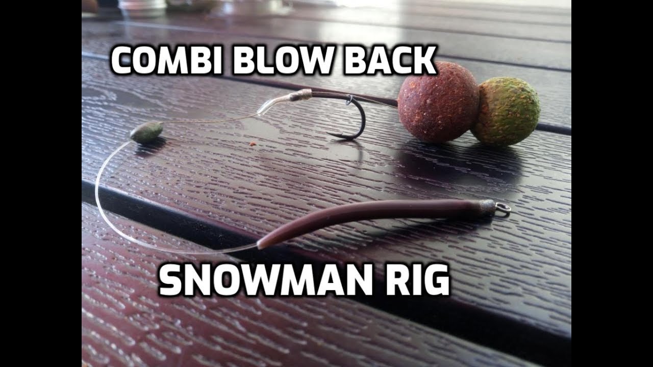 Combi Blow Back Rig. Снеговик Карп Рог.