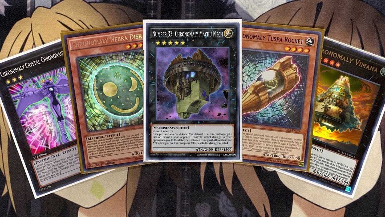 Мой профиль колоды Chronomaly Yugioh на май 2024 г.