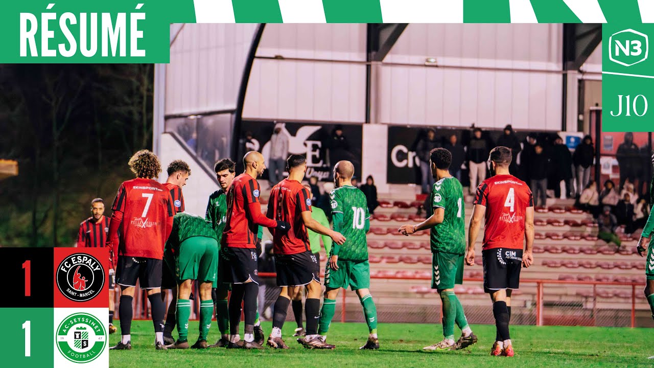 Résumé : FC Espaly - AC Seyssinet | J10 - National 3