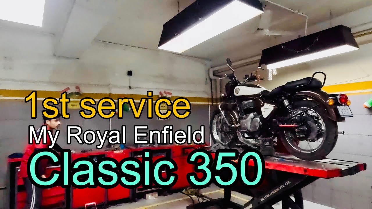 Первое техническое обслуживание моего мотоцикла Royal Enfield Classic 350.