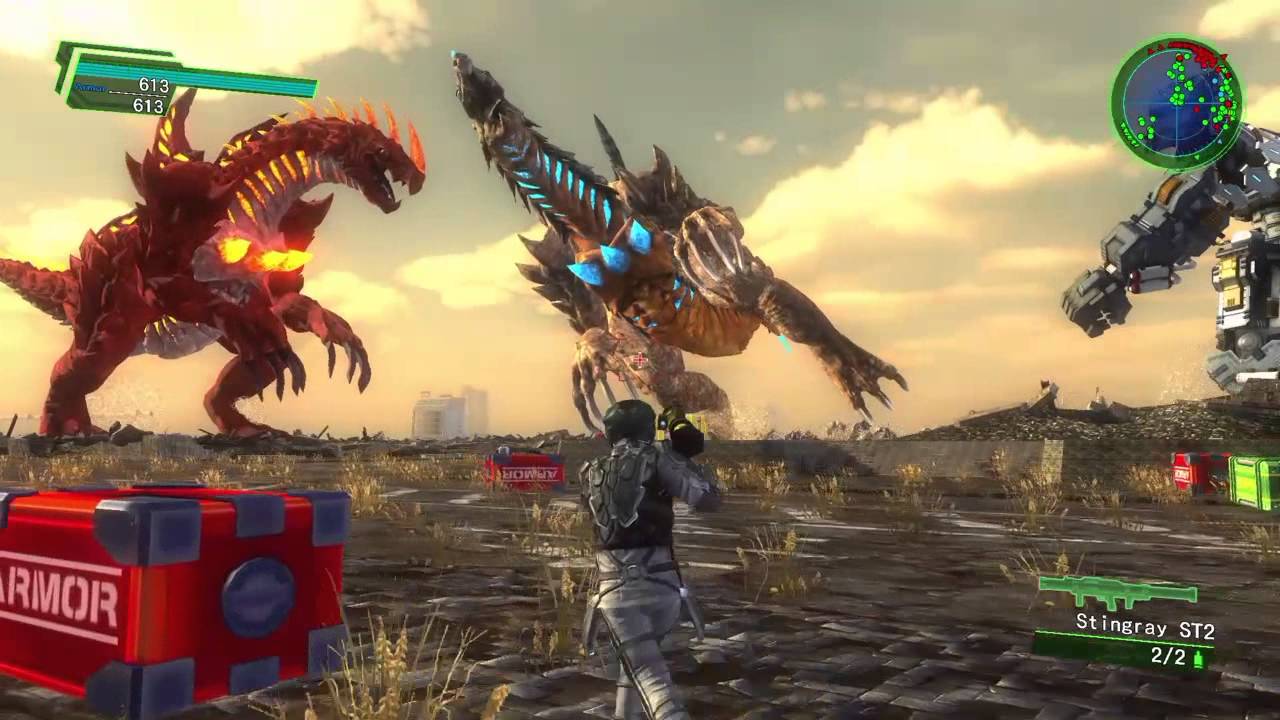 Earth defense force 4.1 - The craziest battle ever