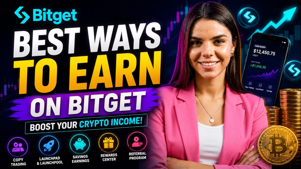 🚀 Best Ways To Earn on Bitget With Low Risk 💎