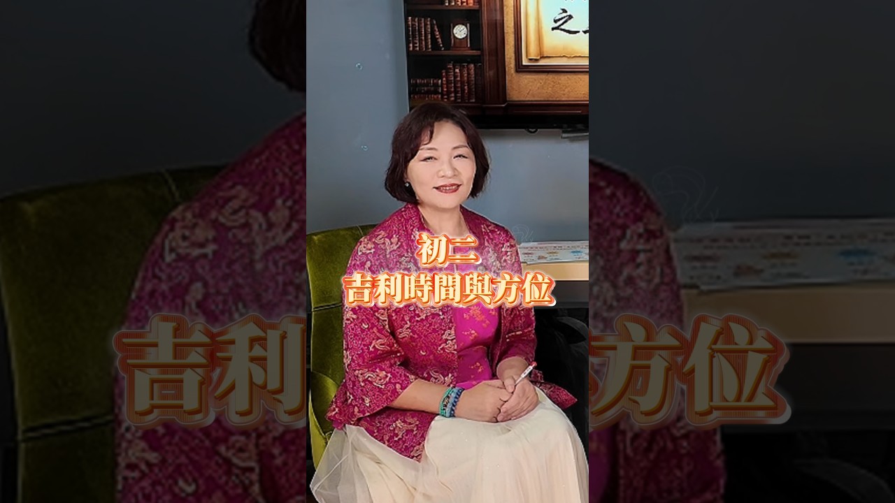 祺爺x谷帥臻老師-初二吉利時間與方位