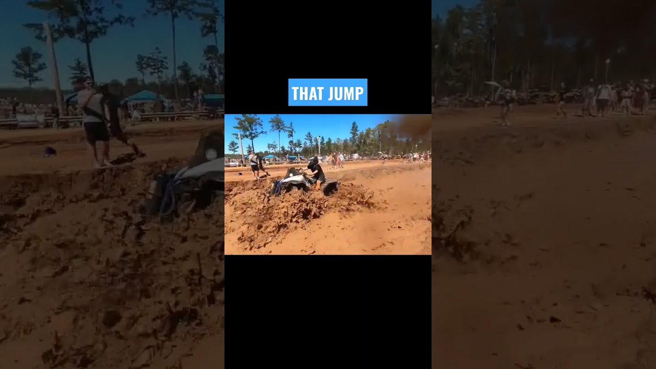Bounty Hole Jumps 😬 #renegadevsmud #canampower #atv #atvlifw #drone #dji #camera #mudding #newtoyou