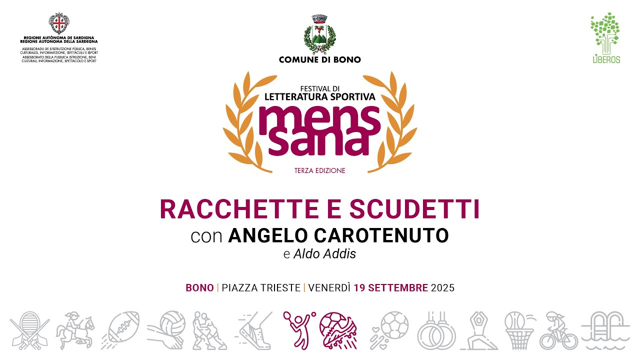Mens Sana 2025 | RACCHETTE E SCUDETTI, con ANGELO CAROTENUTO