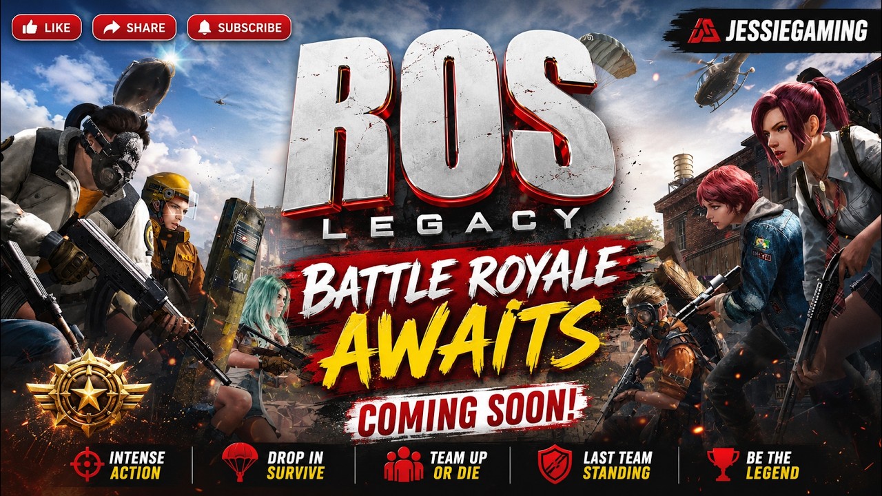 ROS LEGACY IS FINALLY COMING SOON!  #rulesofsurvival #ros #roslegacy #comingsoon  #gamin #livestream