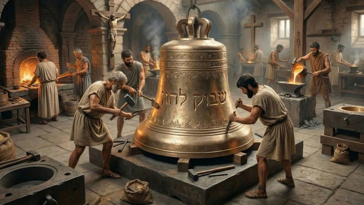 Inside the Holy Sepulchre Bell Foundry: Bronze Bells in the Time of Jesus (Full Process)