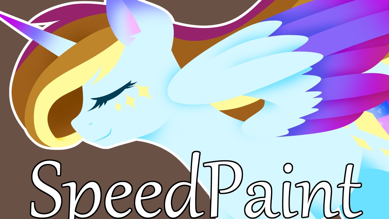 MLP Speedpaint - Rainbow Power Light Bringer