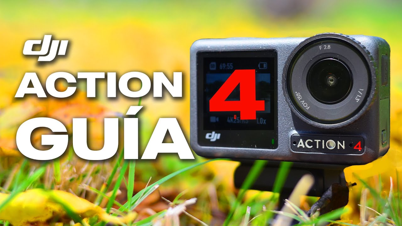 DJI ACTION 4 GUÍA de PRINCIPIANTES ¡Todo EXPLICADO!