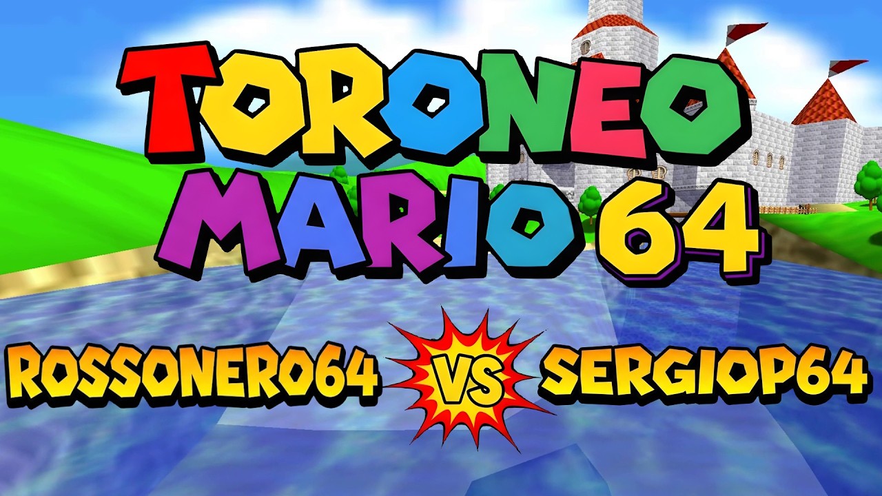&iexcl;SEMI-FINAL SUB 20! - Rossonero 64 Vs Sergiop64 - Speedrun Super Mario 64