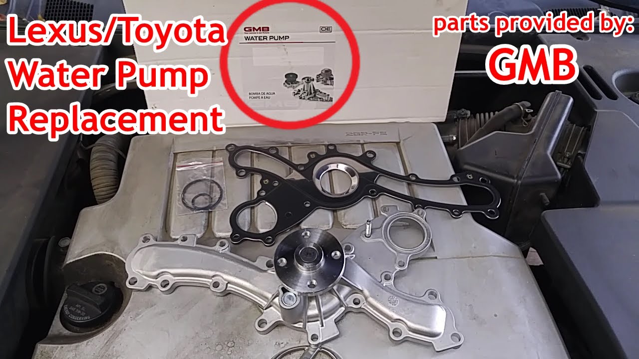 Toyota / Lexus 3.5L V6 2GR-FE Water Pump Replacement
