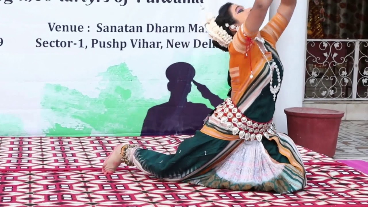 Odissi on Vande Mataram by Kumari Arpita