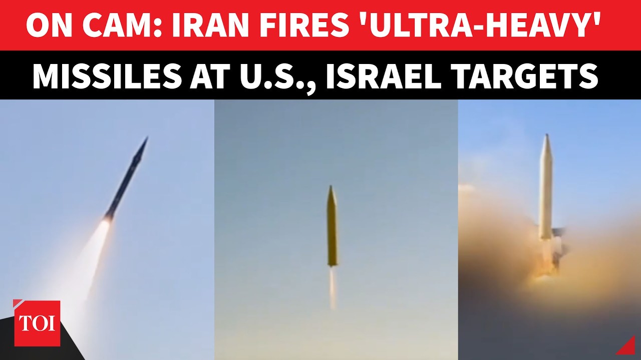 BIG Attack On Israel, US: Iranian Army Launches Khorramshahr-4, Khaibar & Fattah Missiles | Watch
