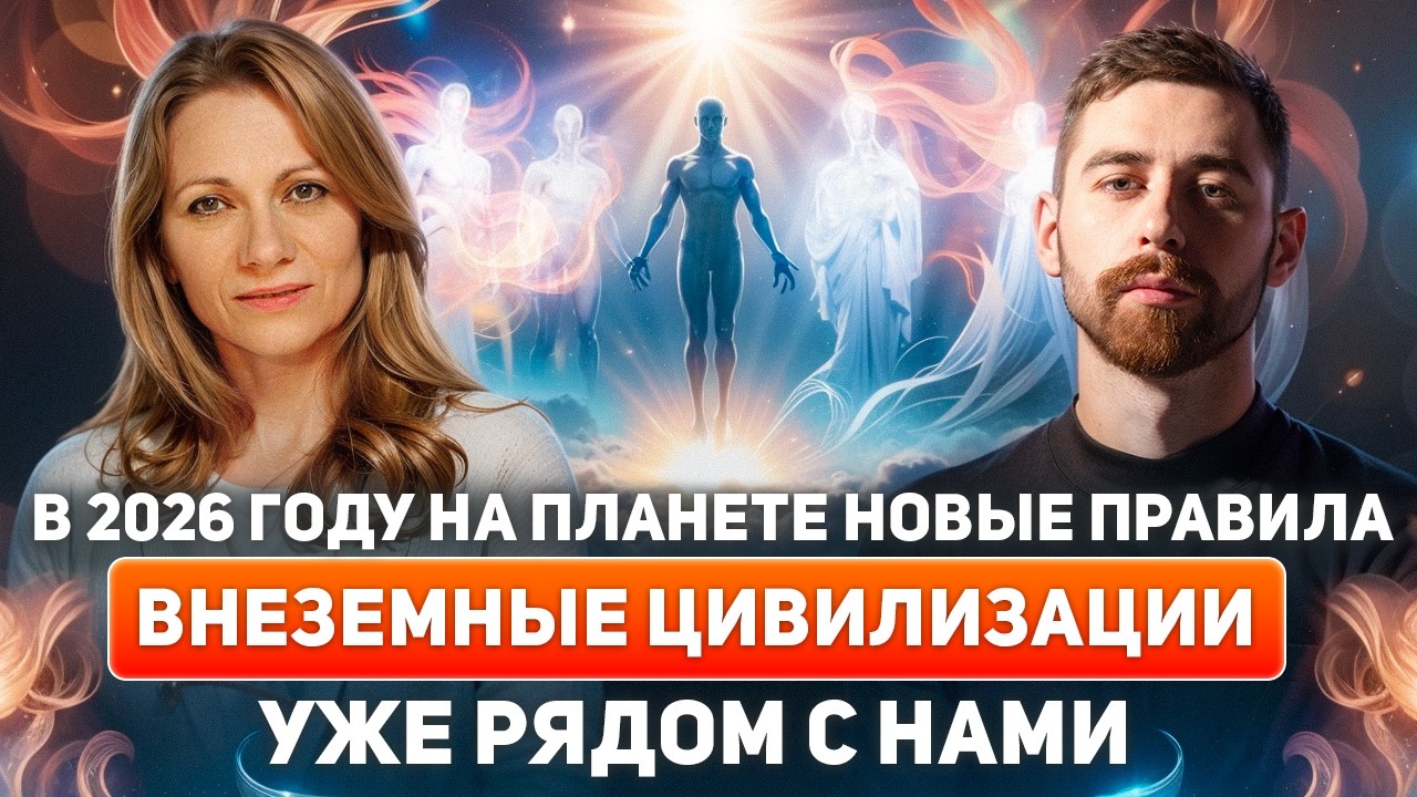 Началось! Это ждёт каждого в 2026 году. Зачистка спящих, внеземные цивилизации и новые энергии