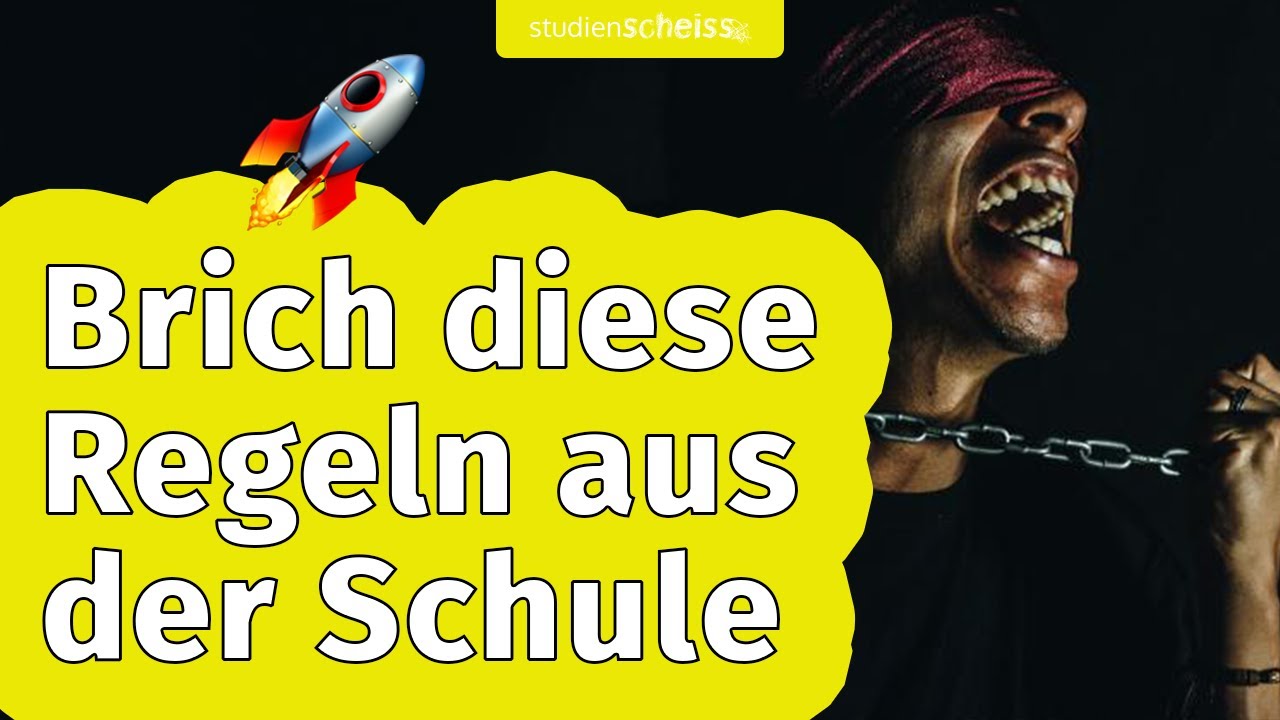 Brich diese 5 Regeln aus der Schule, wenn du erfolgreich studieren möchtest