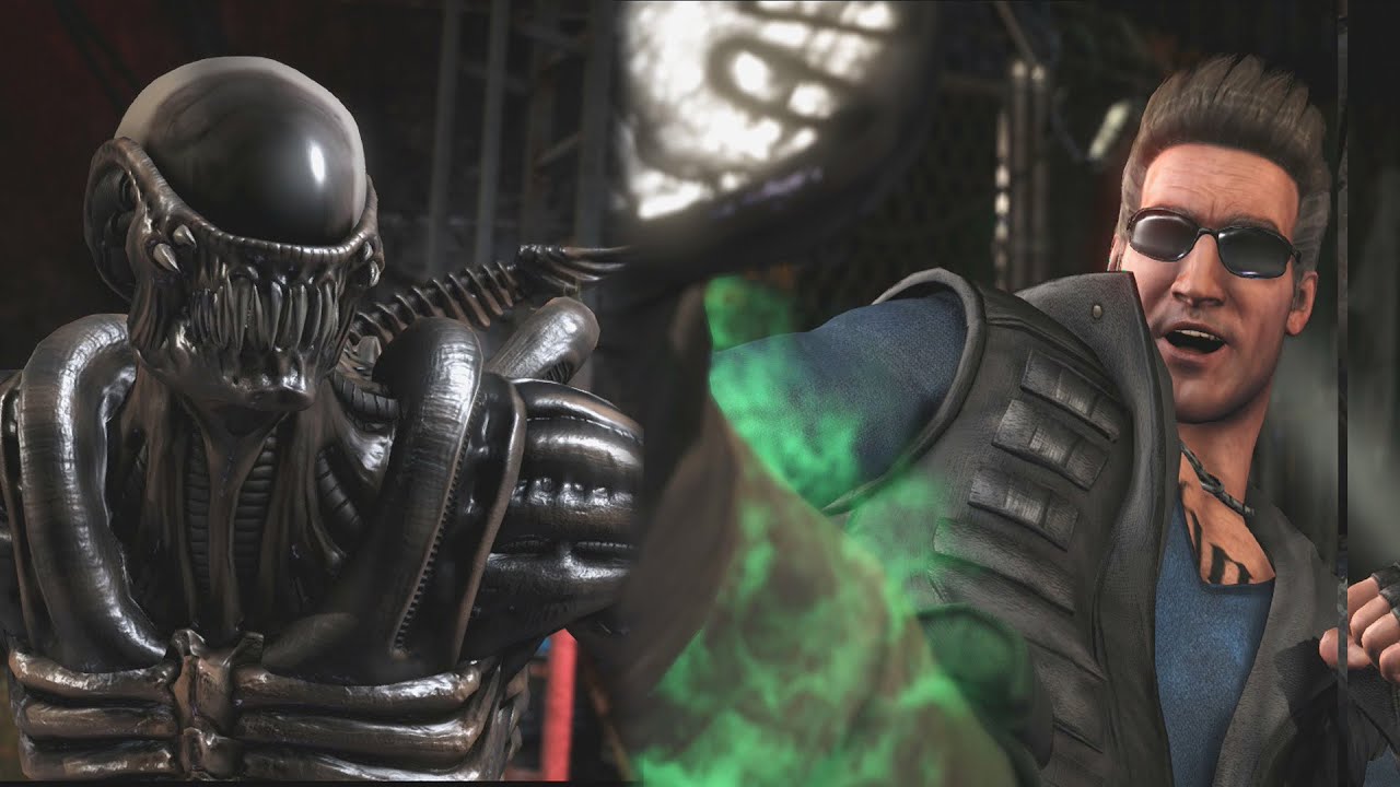 Johnny Thinks Alien | Xenomorph's Head Looks Like a Dildo - Mortal Kombat X-XL