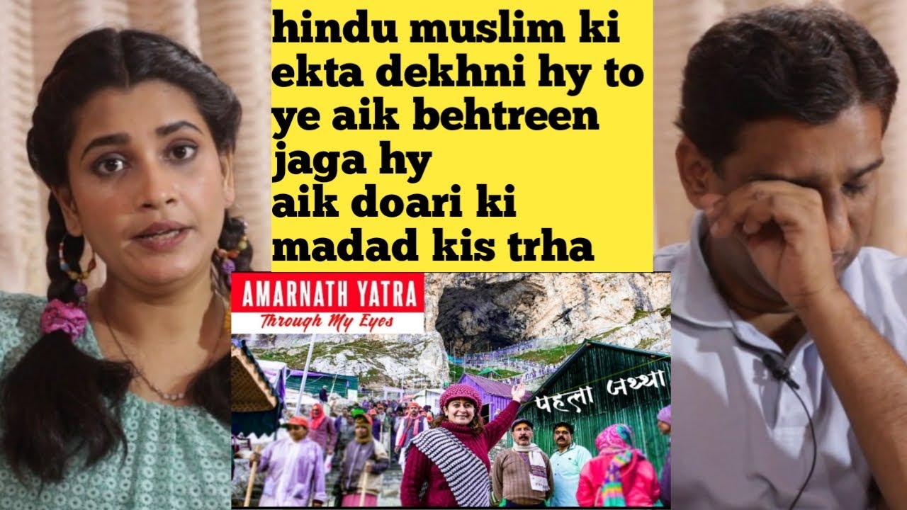 Amarnath Yatra Through My Eyes | अमरनाथ यात्रा, पहला जत्था  | Amarnath Yatra Vlog | Pakistani Reacts