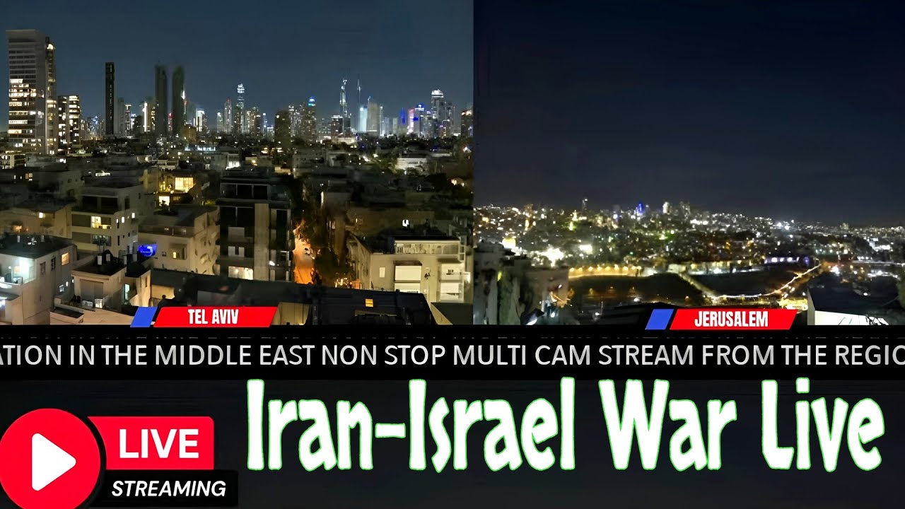 Iran-Israel war is live!