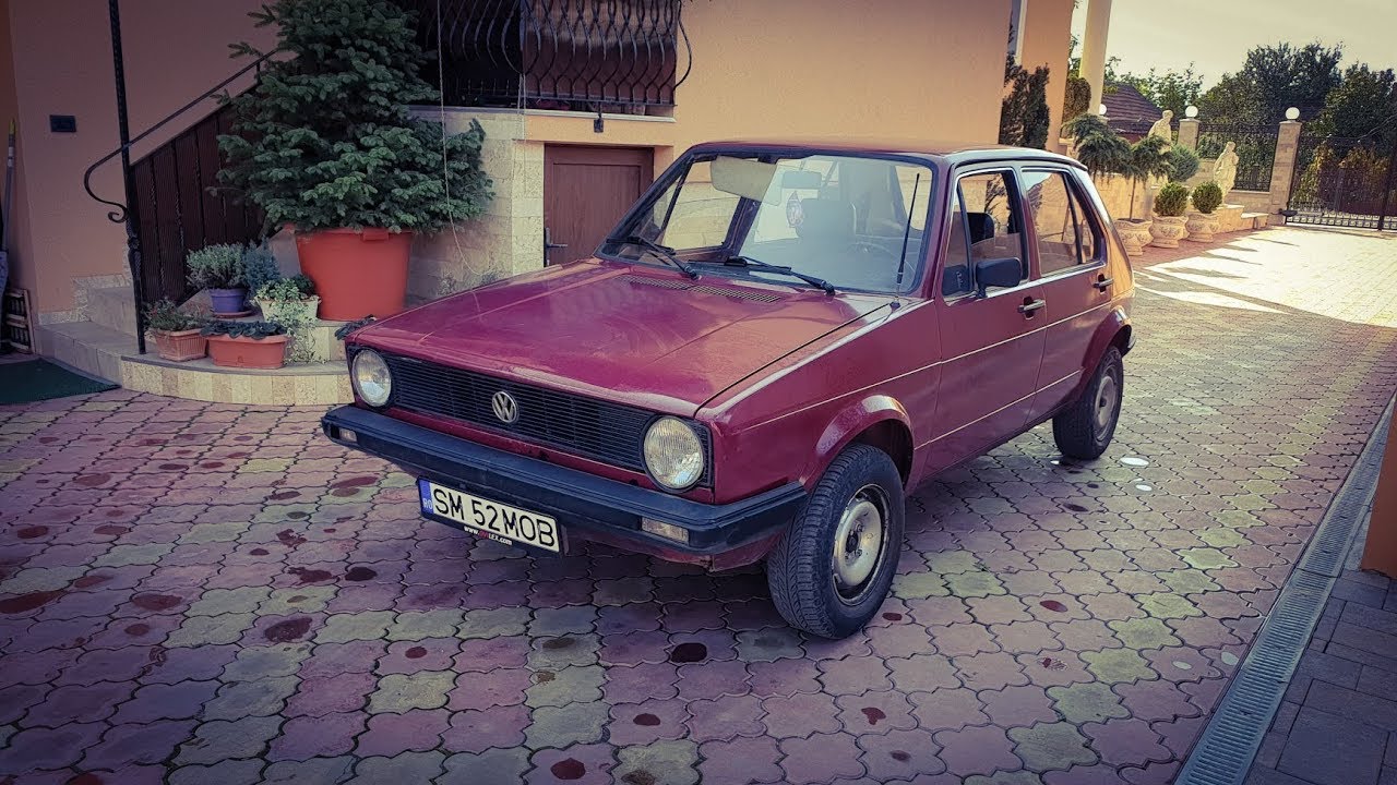 Prezentare Volkswagen Golf 1981 - Test Drive - 4K