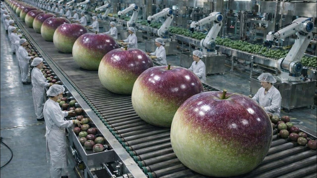 Inside the Massive Factory premium Vietnamese Star Apple