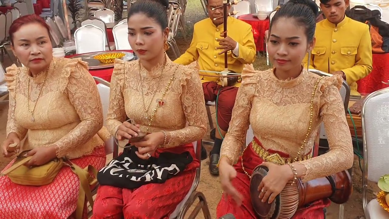 នាយចូភ្លេងខ្មែរ ភ្លេងការខេត្តកំពត khmer traditional music instruments