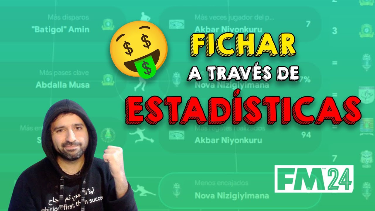 🤑 MONEYBALL en Mayotte: FICHAR con DATOS y sacar ORO del barro 📚 FM24 📚 ESTADÍSTICAS