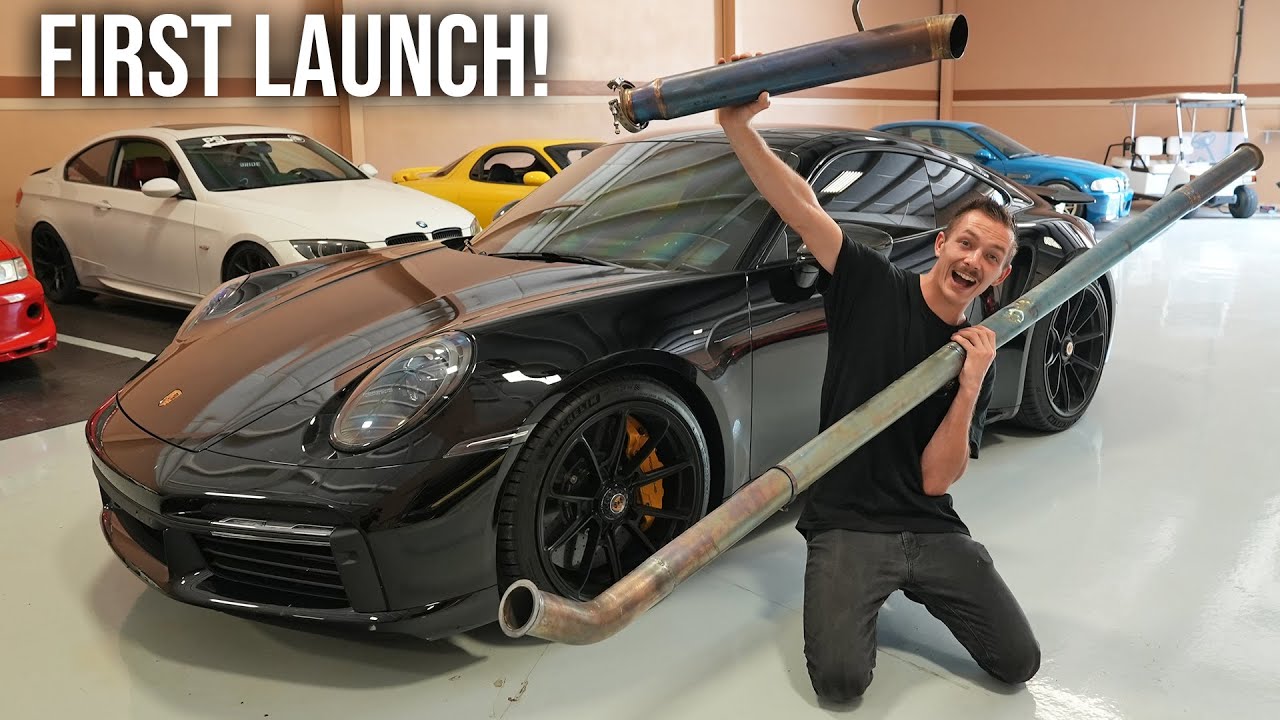 992 Turbo S Titanium Exhaust Install!