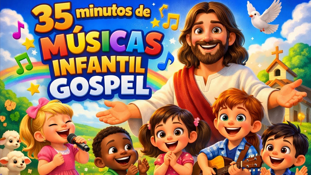 35 minutos de Músicas Infantil Gospel | MuNalu Kids