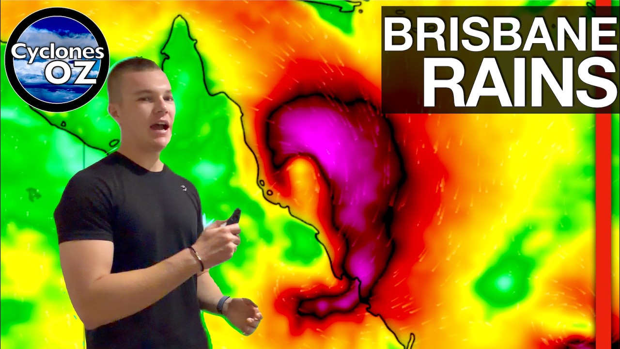 Australia: Brisbane Storms, Coral Sea Tropical Low Forecast