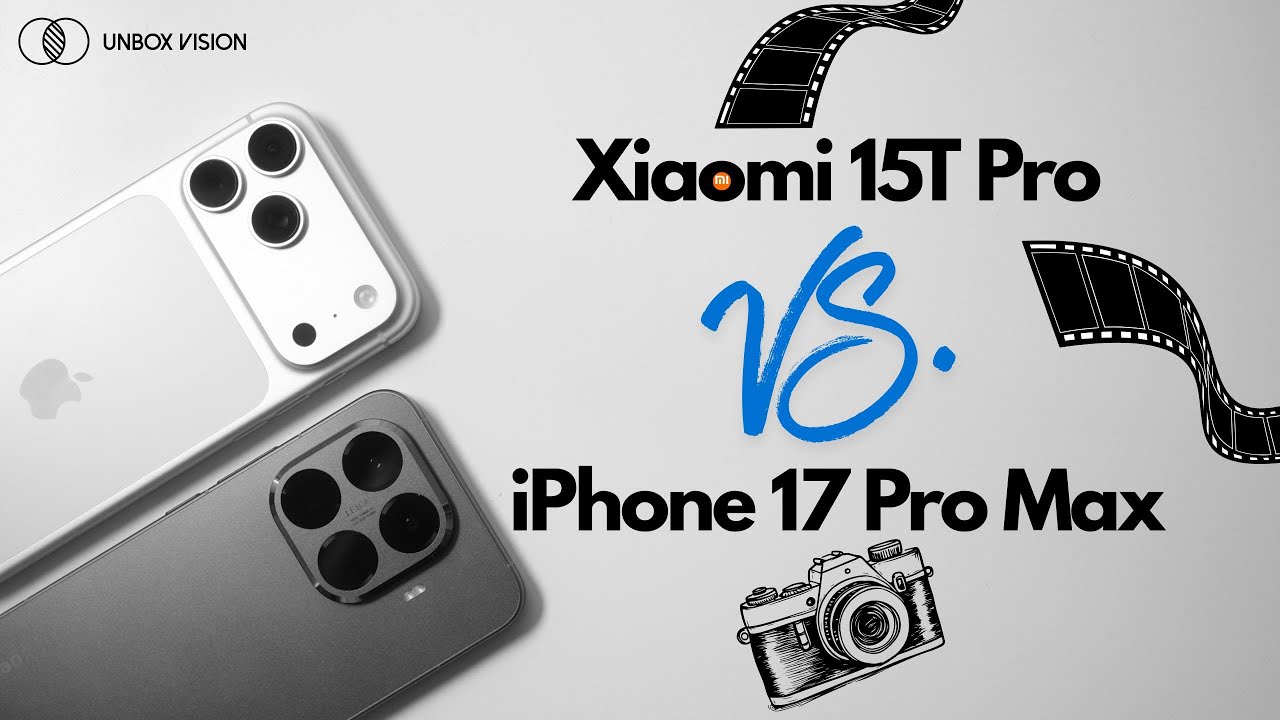 Kamera-Duell: iPhone 17 Pro Max vs. Xiaomi 15T Pro!🤳