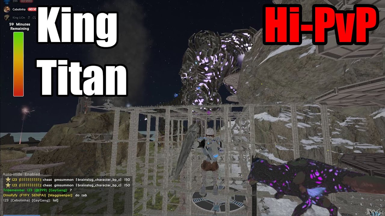 Hi-PvP 100x Adm Abuse, King Titan Raid, Spawned Items, Gived Ascension, Dodorex, Nothing Done Never