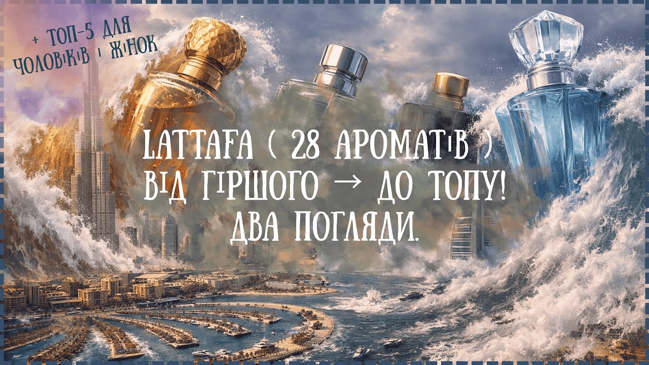 LATTAFA: 28 ароматів — від НАЙГІРШОГО до НАЙКРАЩОГО 🔥ОДНІ ФЛАКОНИ, ДВА ПОГЛЯДИ !!!