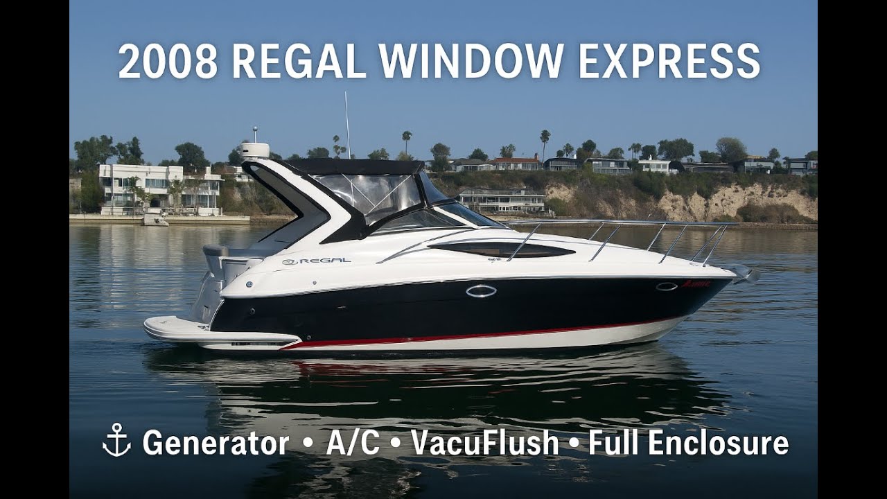 Regal 3060 Window Express by South Mountain Yachts