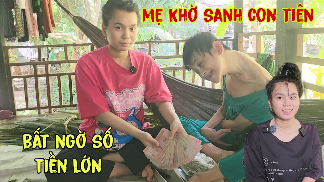 Bất ngờ người mẹ tật nguyền cùng con gái xinh như thiên thần nhận tiền lớn /Đạt Đồng Tháp 