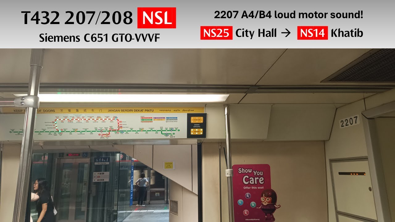 [C651 207/208 NSL] [2207 A4 is loud!] [NS25 City Hall → NS14 Khatib]