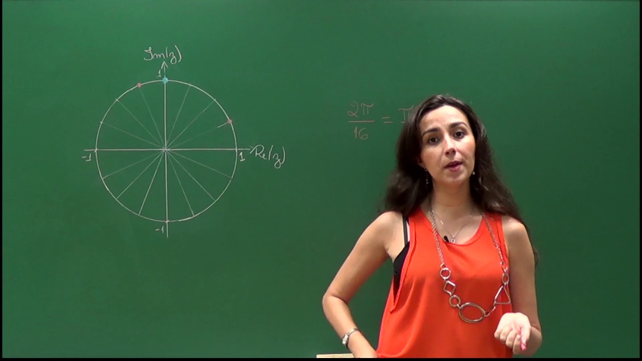 Aula de exercícios de radiciação de números complexos – Parte 01