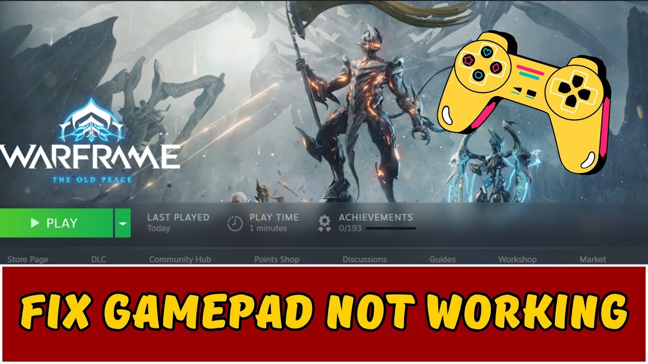 How To Fix Controller or Gamepad Not Working In Warframe