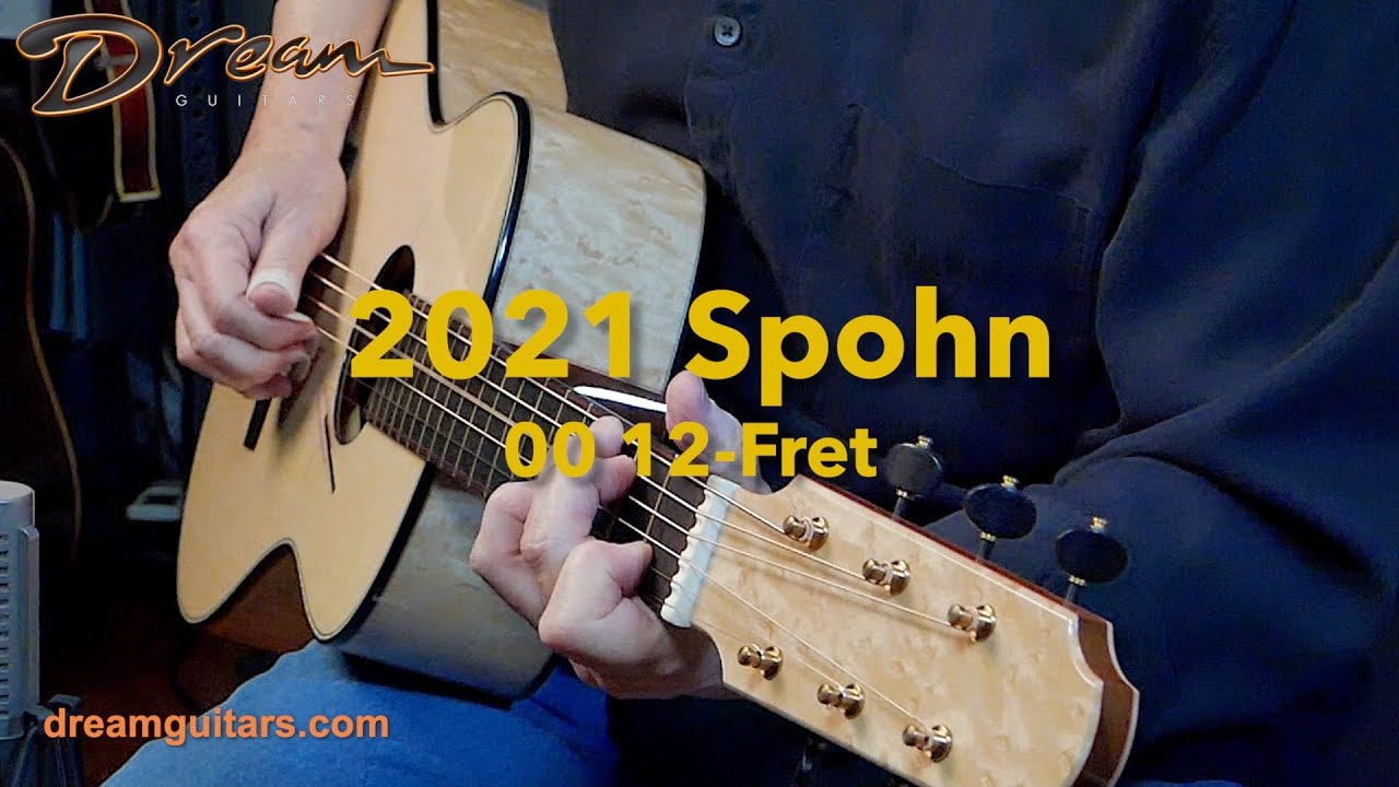 Brand New Spohn 00 12-Fret, Birdseye Maple & Swiss Moonspruce