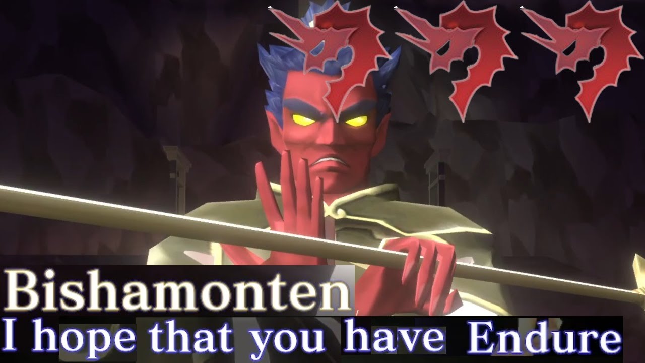 Bishamonten Rematch (Low Level, Hard, Extra Enemy Turn) - SMT Nocturne HD