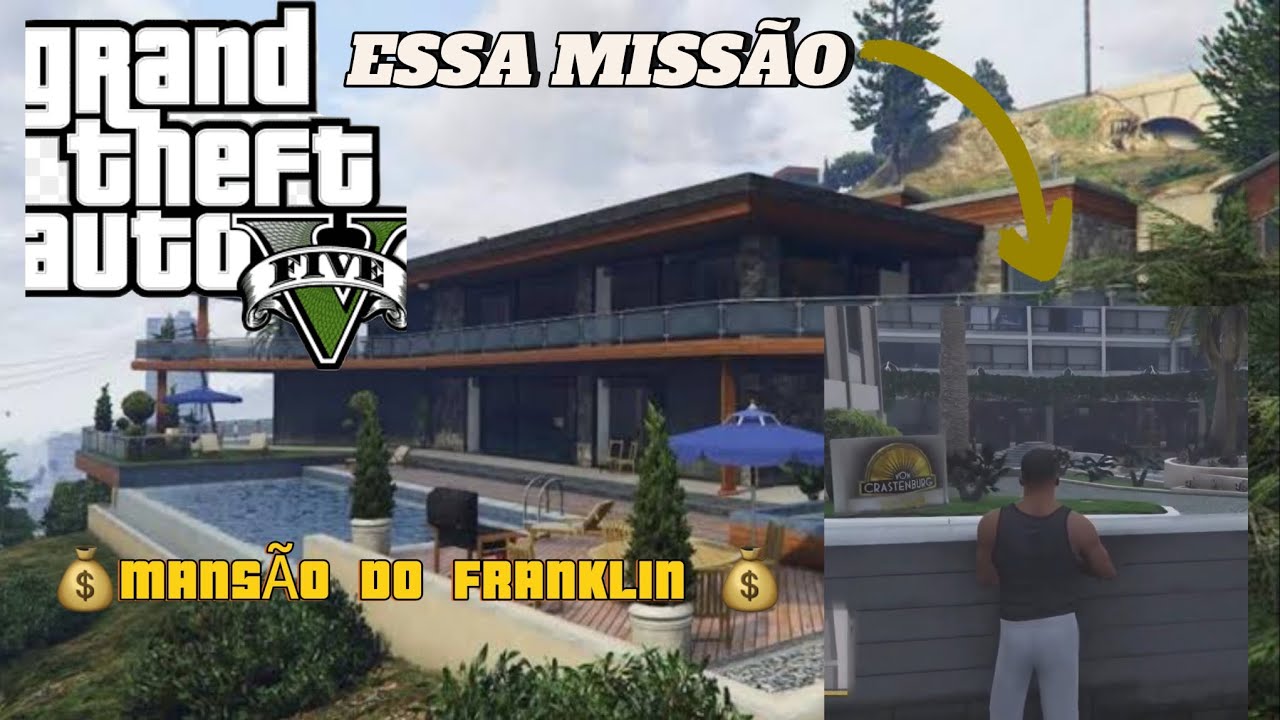 🤔GTA 5 - COMO O FRANKLIN GANHA A MANSÃO DELE???