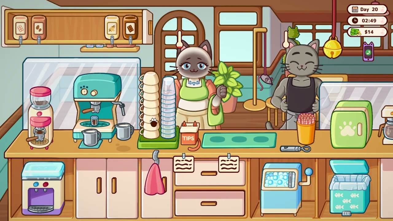 🐱☕ Cats & Cups – I’m OBSESSED With This Cozy Cat Café Game P4