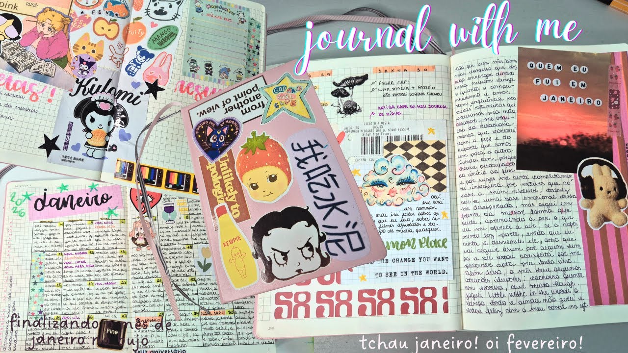 como planejar o mês no bullet journal ✨️ fevereiro monthly spread 