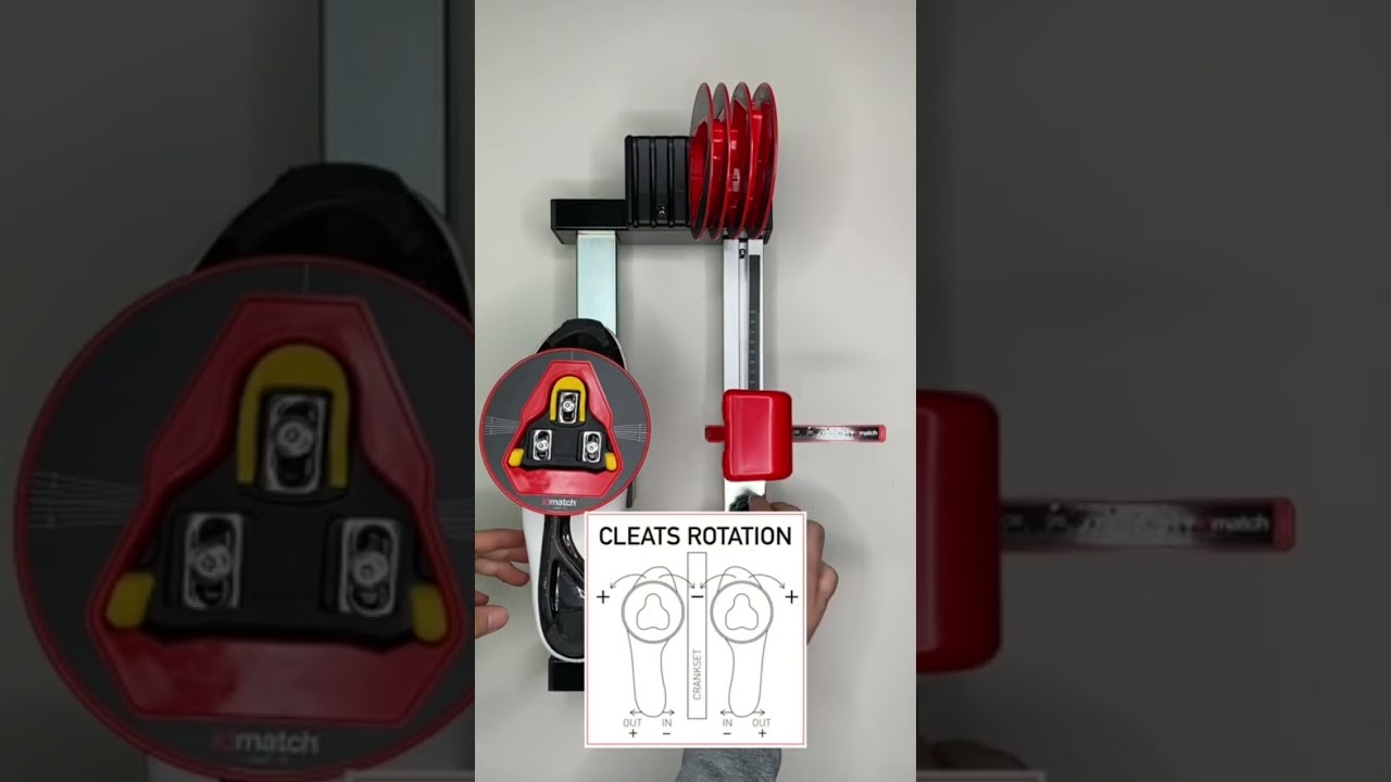 Colocación de calas con IDMATCH Cleat Fit.